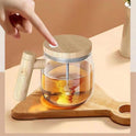 400ML Self Stirring Coffee Mug  Electric Mixing Glass Coffee CupHigh Speed Fast Automatic Coffee Cup For Gyms Dining Room Kitchen Gadgets