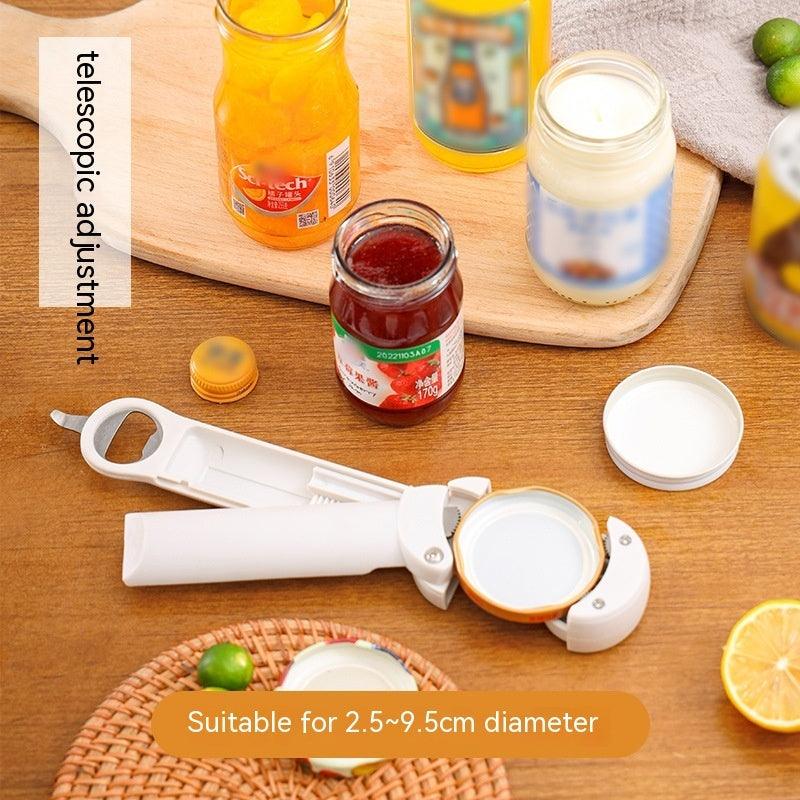 Adjustable Telescopic Anti Slip And Labor-saving Lid Opener