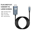 USB C To HDMI 2M 4K Cable - TV Adapter -hone -Tablet -Laptop  - For Samsung